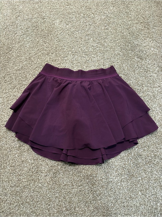 lululemon athletica Dresses & Skirts - lululemon athletica Plum Layered Skater Skirt